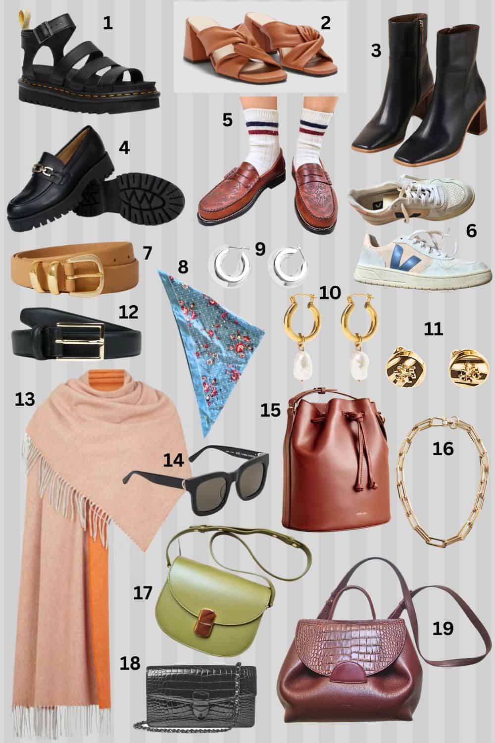 casual spring capsule wardrobe