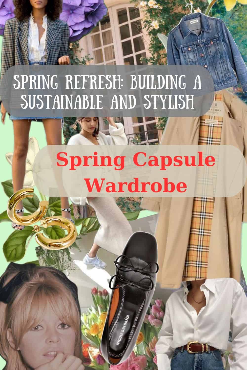 spring capsule wardrobe